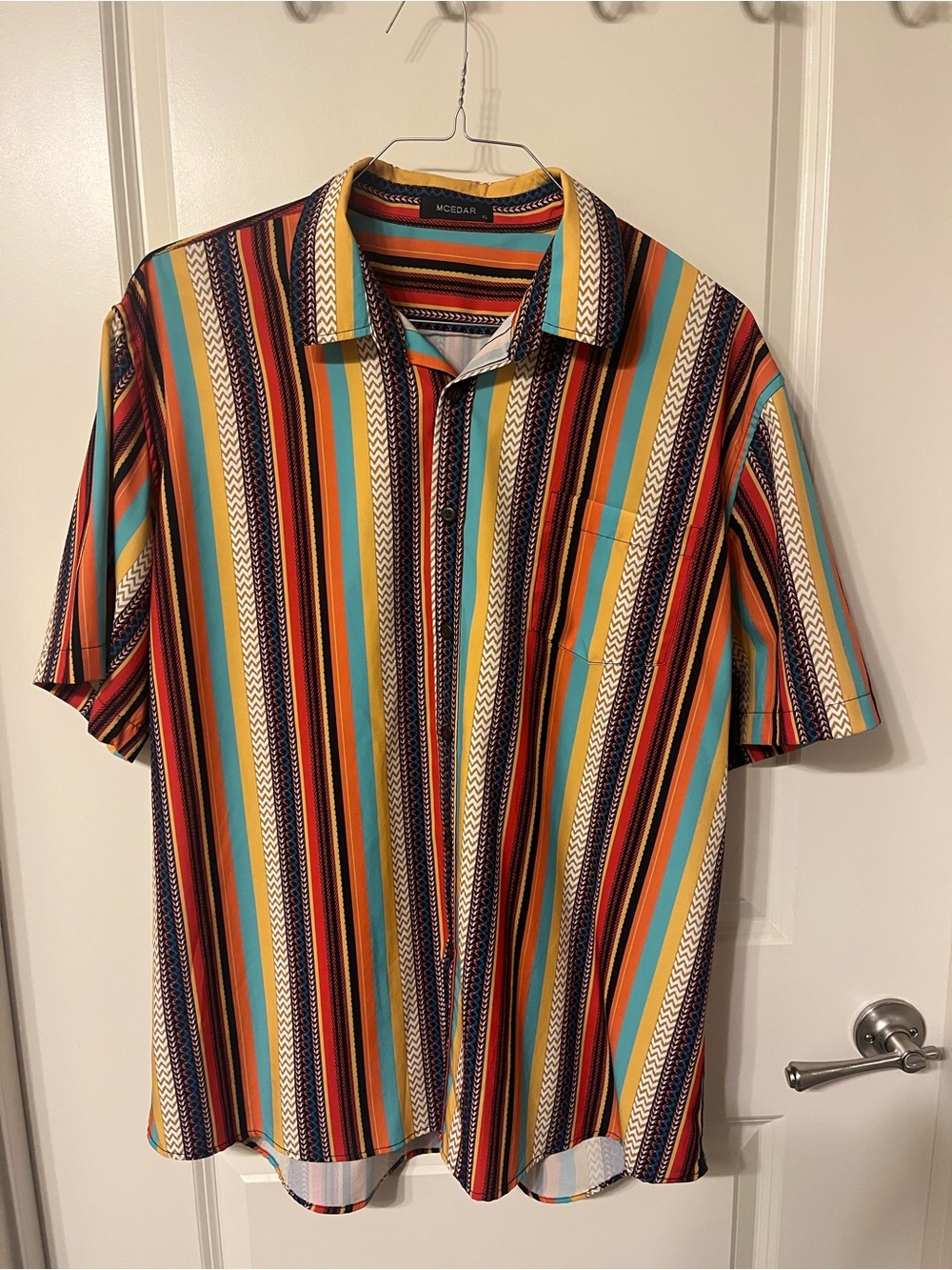 70’s style Men’s Button Down - XL